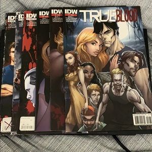 True Blood IDW Comic Lot #1 - #6